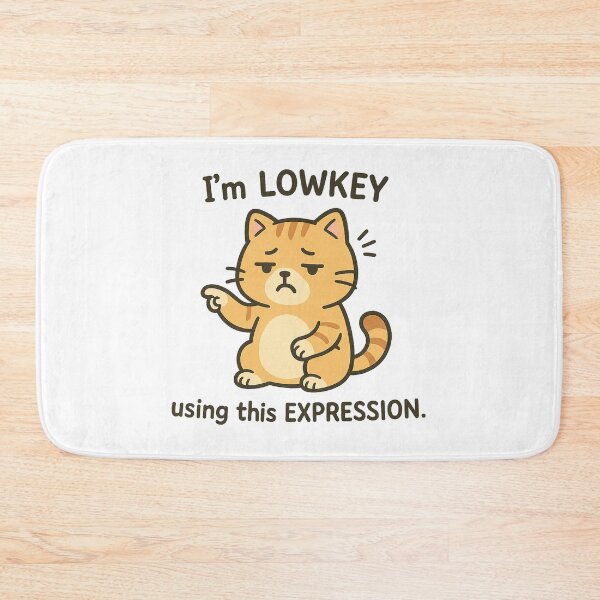 Item preview, I'm Lowkey designed and sold by Felt & Spoken.