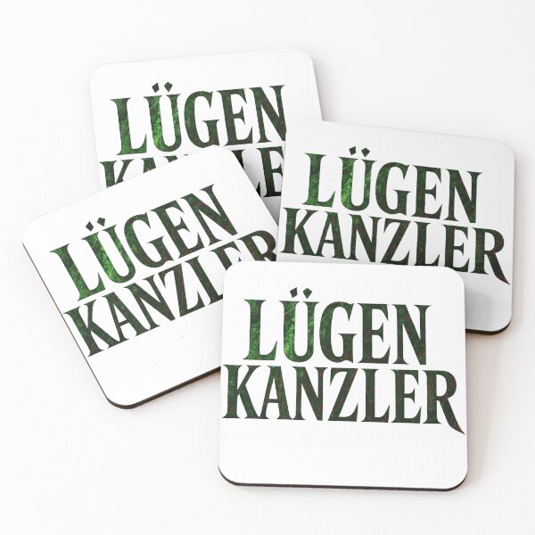 Item preview, Dark green marbled Fraktur lettering unpolitical designed and sold by PixelPrisma.