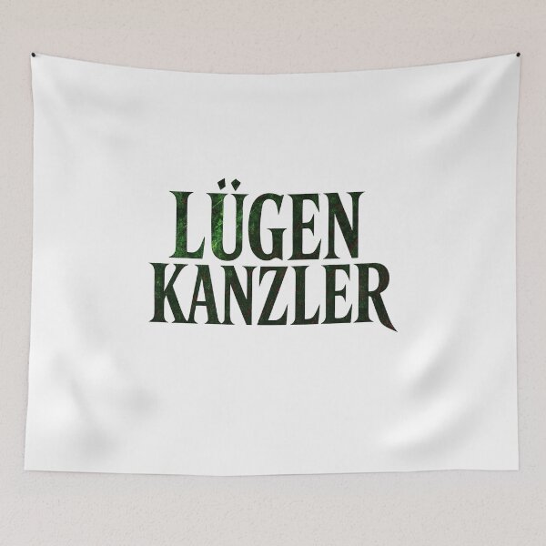 Item preview, Dark green marbled Fraktur lettering unpolitical designed and sold by PixelPrisma.