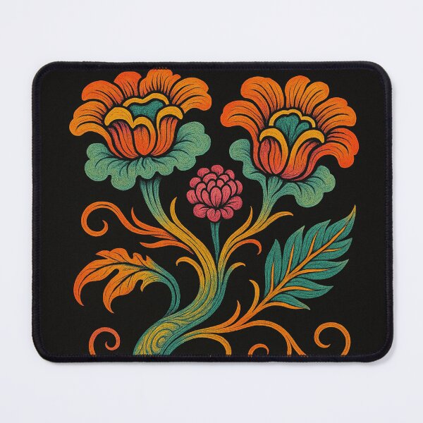 Item preview, Neo Terrarium – Psychedelic Retro Sci-Fi Plant Habitat Illustration designed and sold by Domci.