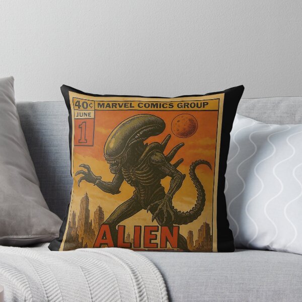 Item preview, Alien Earth Comic Poster – Retro Sci-Fi Art Inspired by Upcoming Alien Series designed and sold by AS94 Creative Designs.