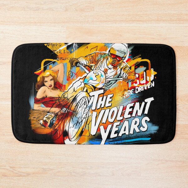 Item preview, The Violent Years – Retro Motorcycle & B-Movie Art designed and sold by Matalobos /  Retro Art & Classic Machines.