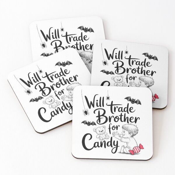 Item preview, Will trade brother for candy Halloween Day designed and sold by brynatshop.