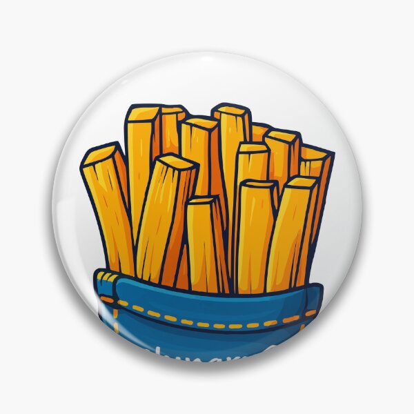 Item preview, Hungry? Grab One! Funny Fries in Pocket Design designed and sold by AgAndOl.