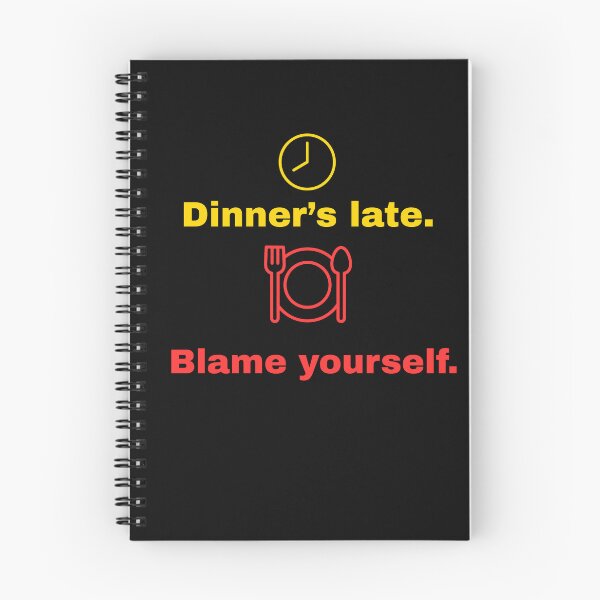 Aperçu de l'œuvre T-shirt « Blame Yourself » – Responsabilité en cuisine créée et vendue par Cedex.