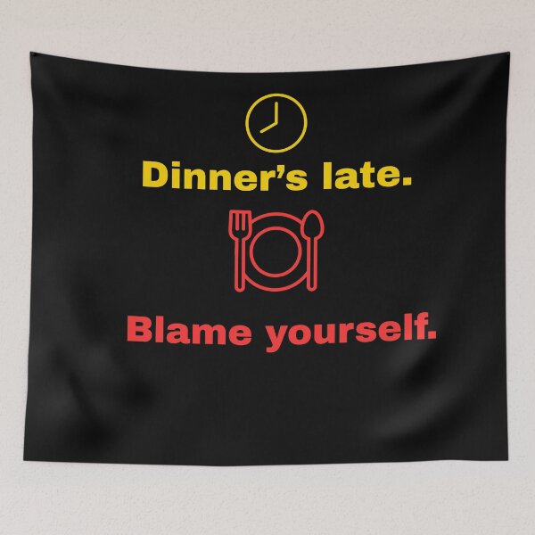 Item preview, Blame Yourself – Kitchen Accountability Tee designed and sold by Cedex.