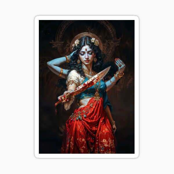 Item preview, Blade of the Black Moon Goddess Kali designed and sold by AliceWhiteDF.