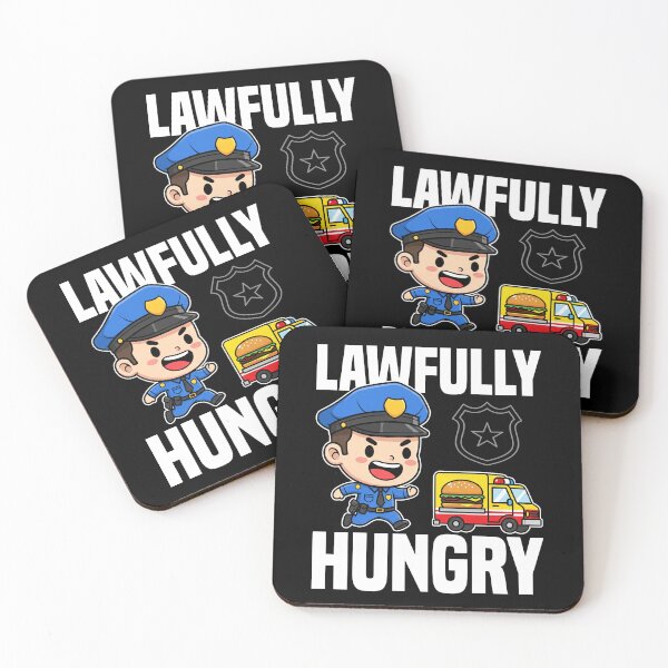 Item preview, LAWFULLY HUNGRY - POLICE OFFICER  designed and sold by KEF Custom.