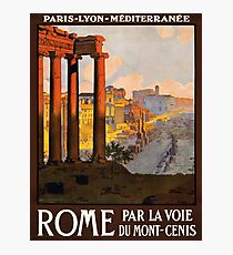 Vintage poster - Rome Photographic Print
