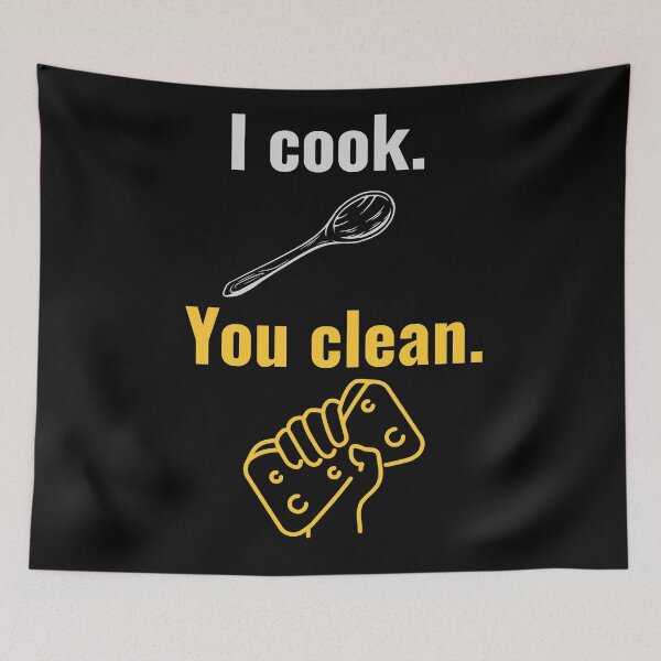 Item preview, I Cook. You Clean. – Fair Trade Kitchen Rule designed and sold by Cedex.
