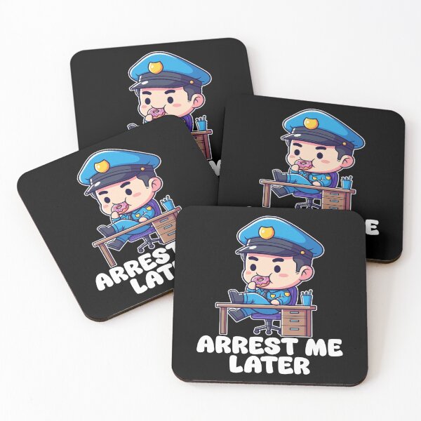 Item preview, ARREST ME LATER - POLICE OFFICER designed and sold by KEF Custom.
