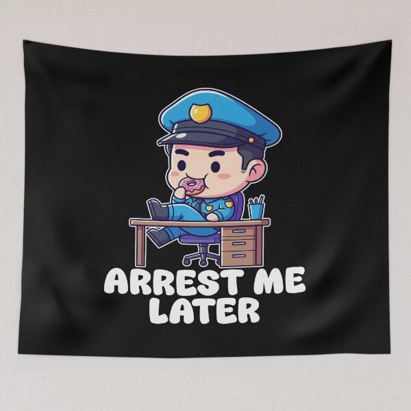 Item preview, ARREST ME LATER - POLICE OFFICER designed and sold by KEF Custom.