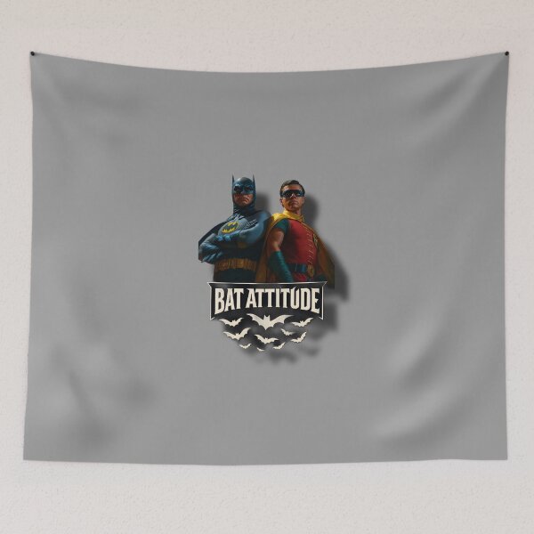 Item preview, Dad Duo – Masked Vigilantes with Bat Attitude designed and sold by LoomisDreams.