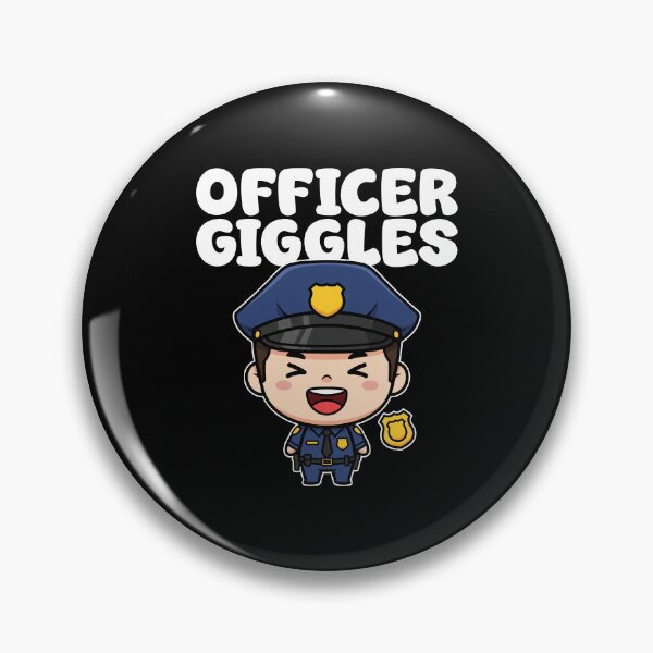 Item preview, OFFICER GIGGLES - POLICE OFFICER designed and sold by KEF Custom.
