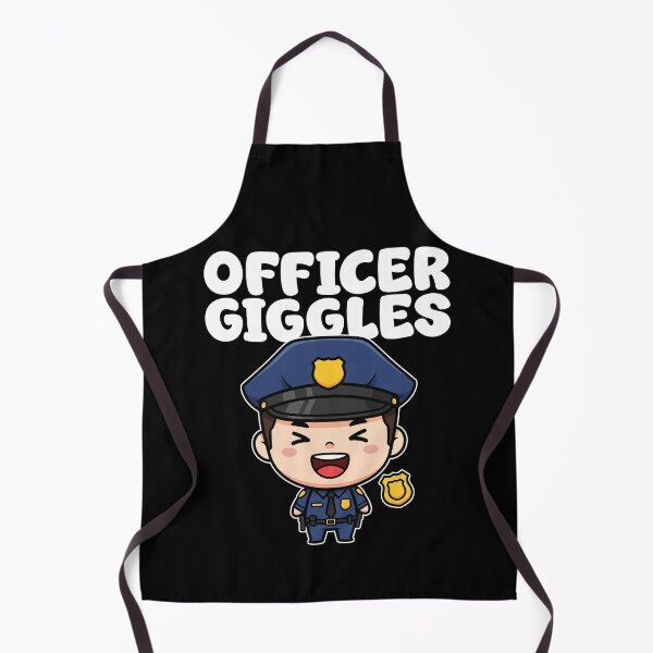 Item preview, OFFICER GIGGLES - POLICE OFFICER designed and sold by KEF Custom.