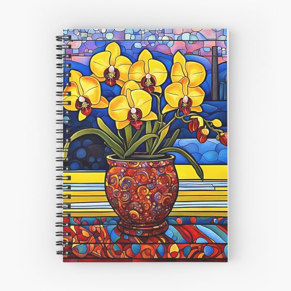 Item preview, Orchids in vase on windowsill 4 designed and sold by George Hutton Hunter.