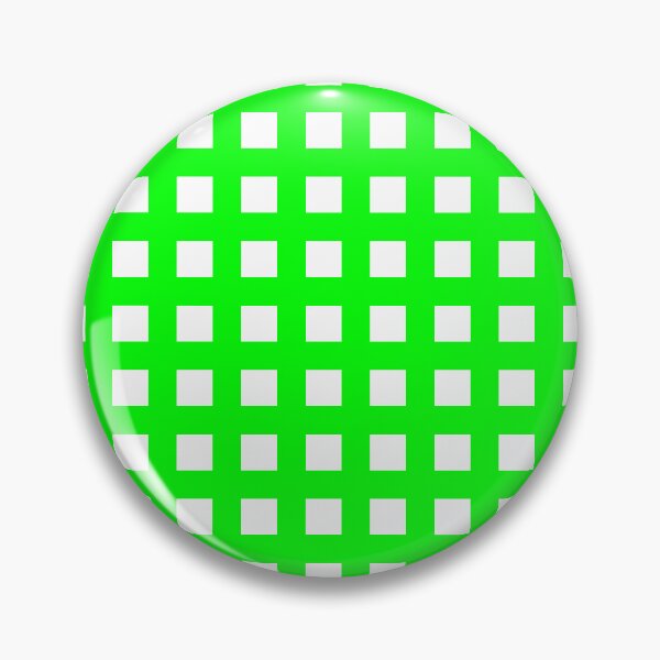 Item preview, Thick Green & White Squares & Crosses designed and sold by Goods4SaleNow.