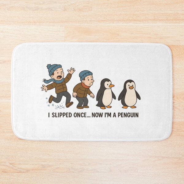 Item preview, I Slipped Once Now I'm a Penguin designed and sold by Romeo Fashion.