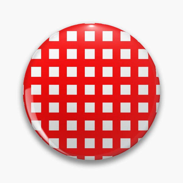 Item preview, Thick Red & White Squares & Crosses designed and sold by Goods4SaleNow.