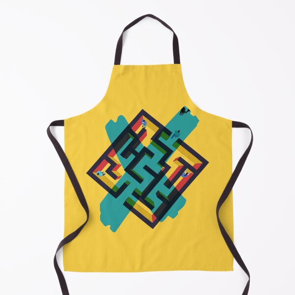 Item preview, Isometric Maze Adventure - Geometric Puzzle Design designed and sold by cabana.space.