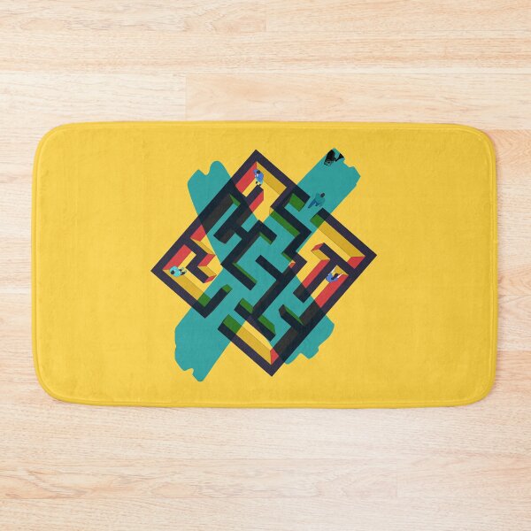 Item preview, Isometric Maze Adventure - Geometric Puzzle Design designed and sold by cabana.space.