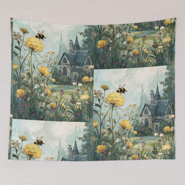 Item preview, Charming Cottagecore Busy Bee designed and sold by bapupa.