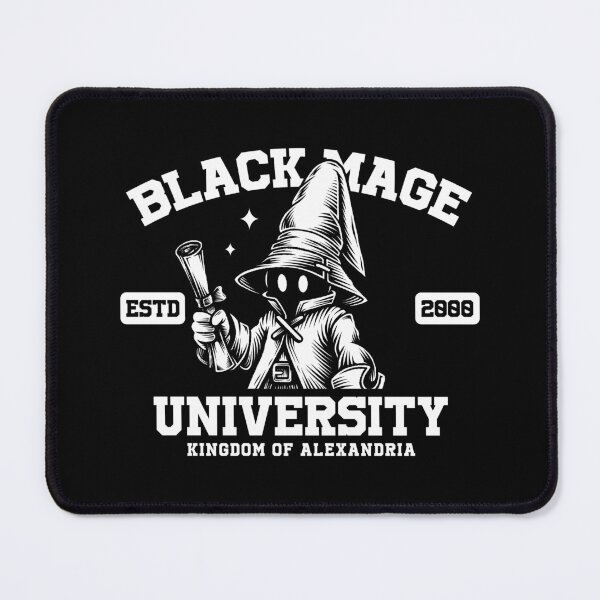Item preview, Black Mage University designed and sold by AlundrART.