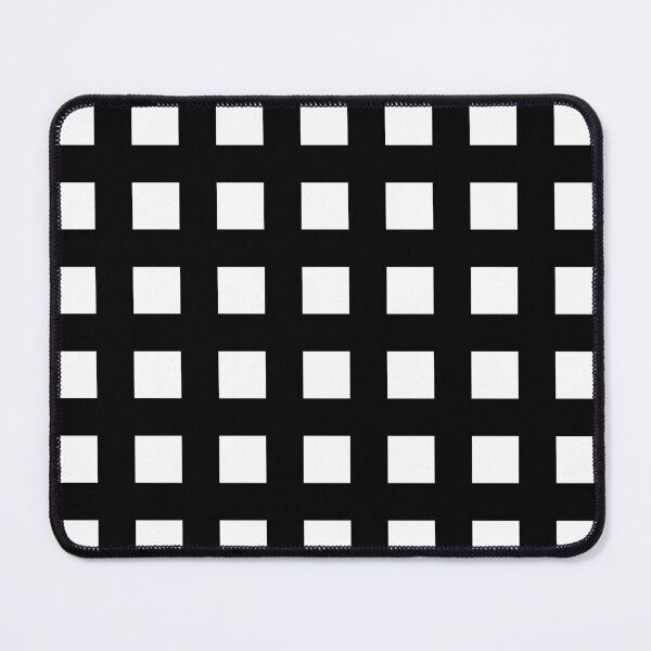 Item preview, Thick Black & White Squares & Crosses designed and sold by Goods4SaleNow.