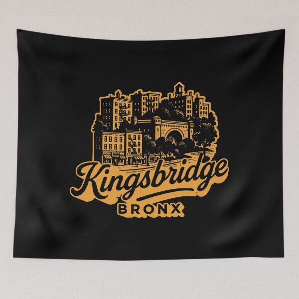 Item preview, Kingsbridge Bronx Urban Skyline Lettering designed and sold by Boogosh.
