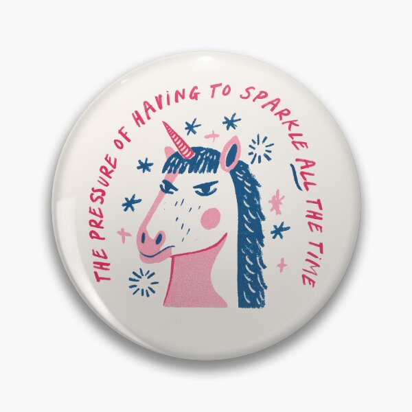 Item preview, Its not easy being a unicorn designed and sold by toastedpixels.