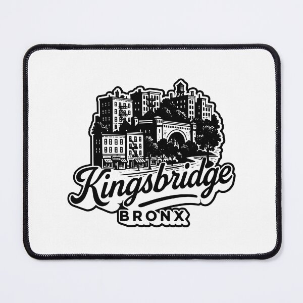 Item preview, Kingsbridge Bronx Neighborhood Typography designed and sold by Boogosh.