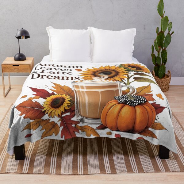 Item preview, autumn leaves and latte dreams designed and sold by jackoslimited.