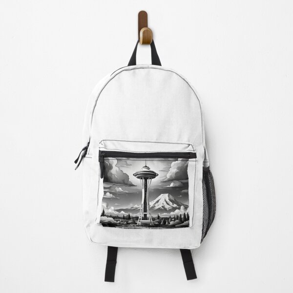 Item preview, Seattle #5 The Needle and the Volcano designed and sold by Drip Fit .