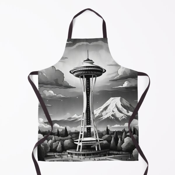Item preview, Seattle #5 The Needle and the Volcano designed and sold by Drip Fit .