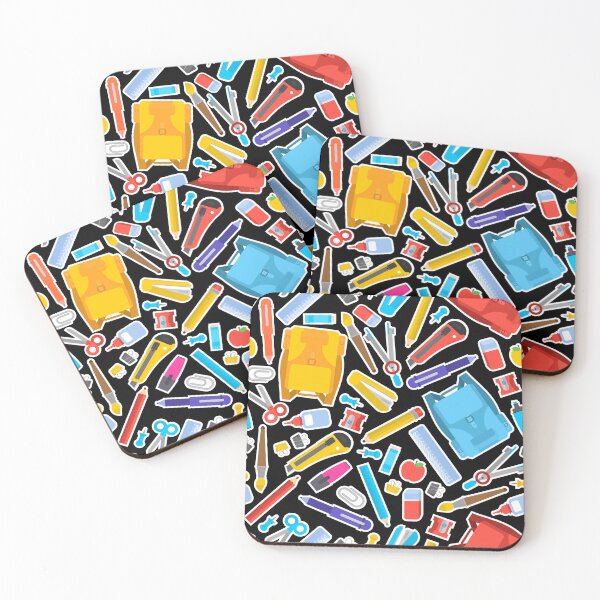 Item preview, Bold Back-to-School Supplies Pattern with Colorful Stationery – Fun Kids Clothing Design designed and sold by FestivityFinds.