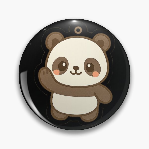 Item preview, Kawaii keychain Cute panda designed and sold by DamioPolArt.
