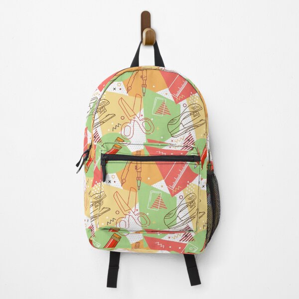 Item preview, Abstract Geometric School Supplies Pattern – Creative Kids Clothing Design designed and sold by FestivityFinds.