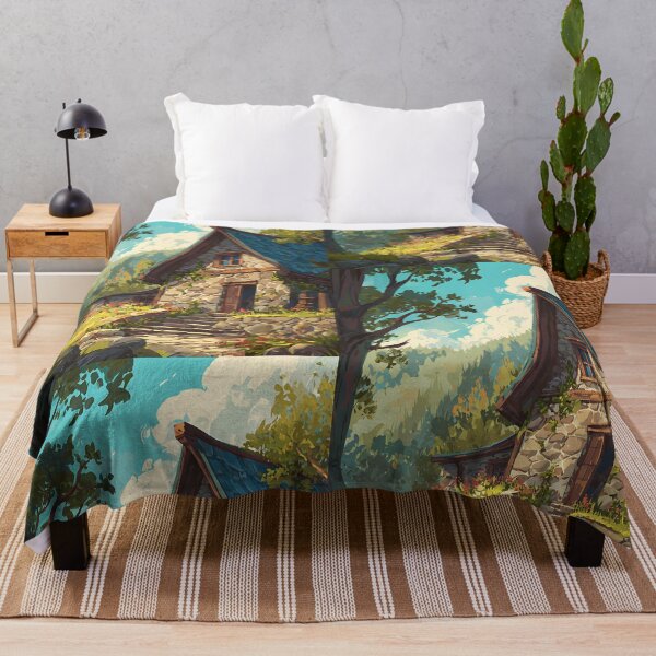 Item preview, Serene Cottagecore Retreat Art designed and sold by bapupa.