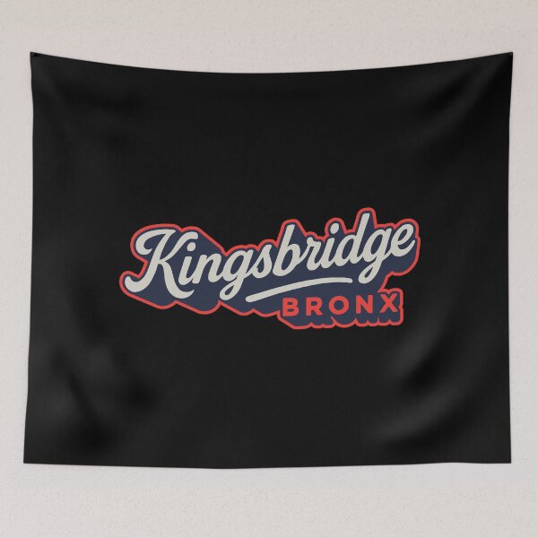Item preview, Kingsbridge Bronx Vintage Lettering Art designed and sold by Boogosh.
