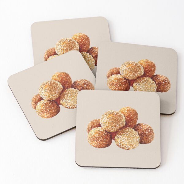 Item preview, Bánh Cam, Vietnamese Fried Sesame Balls designed and sold by Violet Peonies.