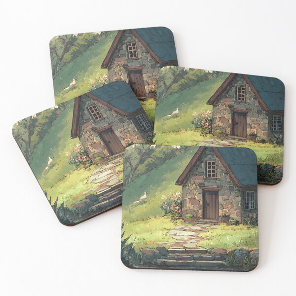 Item preview, Idyllic Cottagecore Aesthetic Art designed and sold by bapupa.