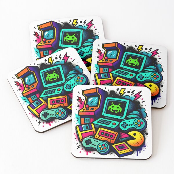 Item preview, Retro Gaming Collection designed and sold by PSInkStudio.