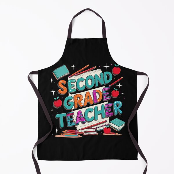 Item preview, second grade teacher  back to school designed and sold by jackoslimited.