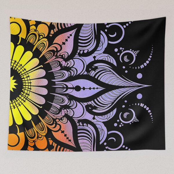 Item preview, Gradient Mandala Bloom designed and sold by Exodoi.