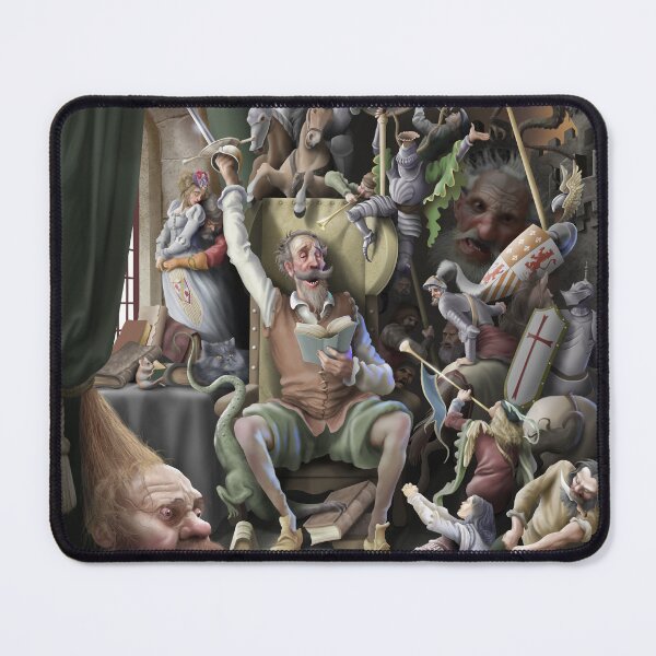 Item preview, Don Quixote and the Ghosts – A Tribute to Gustave Doré designed and sold by ruizma.