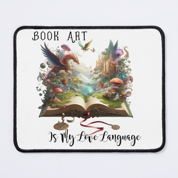 Item preview, Book Art Is My Love Language designed and sold by HIAHVIBES.