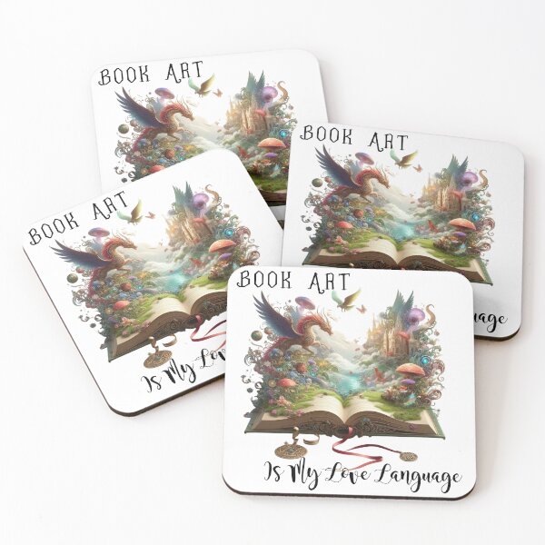 Item preview, Book Art Is My Love Language designed and sold by HIAHVIBES.