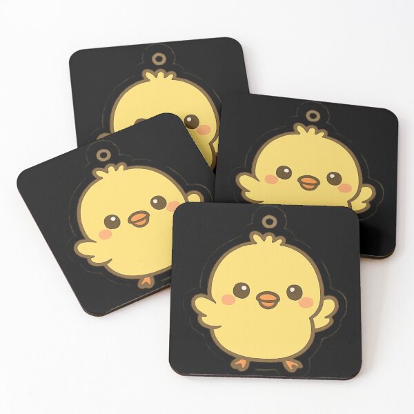 Item preview, Kawaii keychain Cute chick designed and sold by DamioPolArt.
