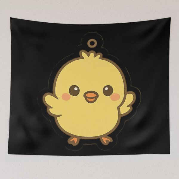 Item preview, Kawaii keychain Cute chick designed and sold by DamioPolArt.