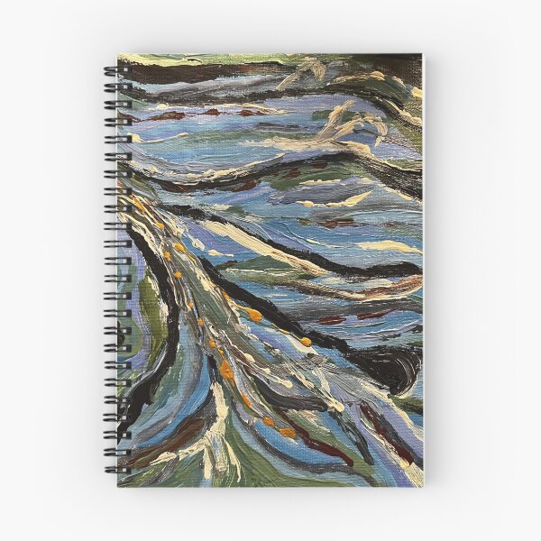 Item preview, Synesthesia Art: Painting of a Song Pale Blues designed and sold by DrBethRadulski.